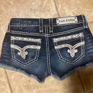 Rock Revival Denim Shorts